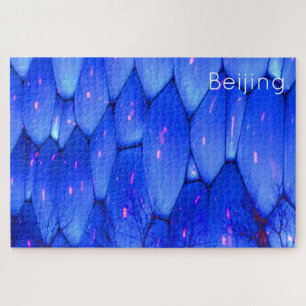 zeepbellen in de waterkubus legpuzzel