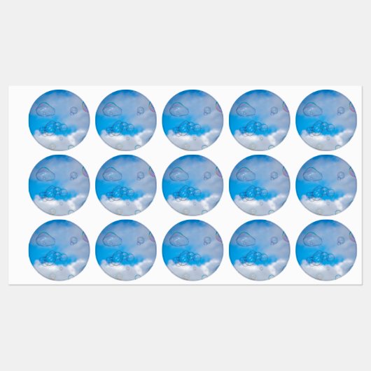 Zeepbellen Labels (Vel)