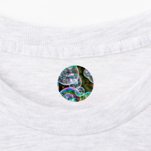 Zeepbellen Labels (Aangebracht)