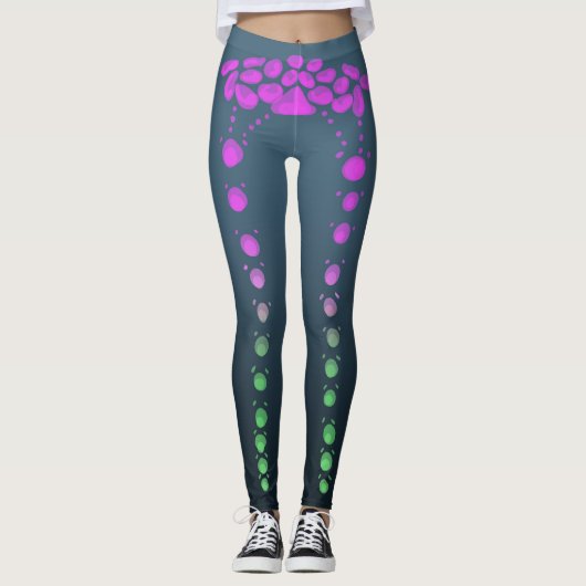 zeepbellen leggings (Voorkant)