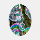 Zeepbellen Metalen Ornament (Voorkant links)