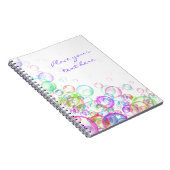 Zeepbellen Notitieboek (Rechterzijde)