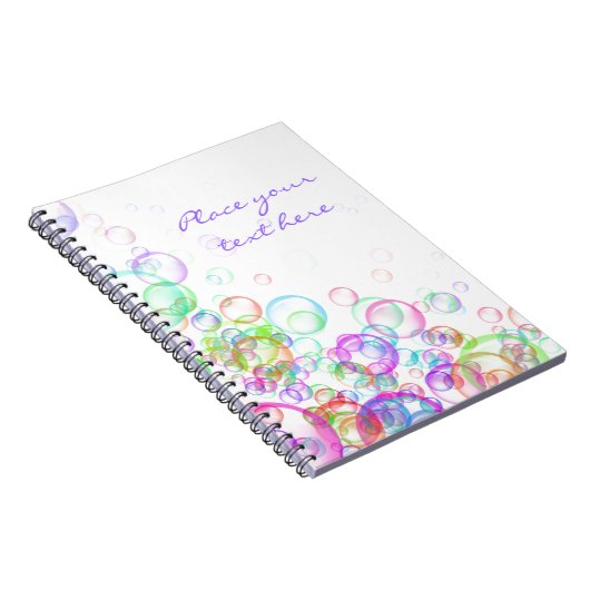 Zeepbellen Notitieboek (Rechterzijde)