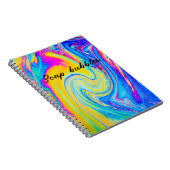 zeepbellen notitieboek (Rechterzijde)