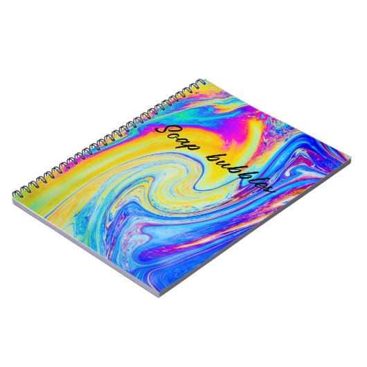 zeepbellen notitieboek (Linkerzijde)