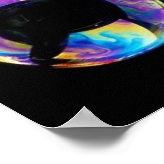 zeepbellen op tdgallery poster (Hoek)