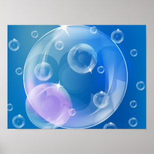 Zeepbellen Poster