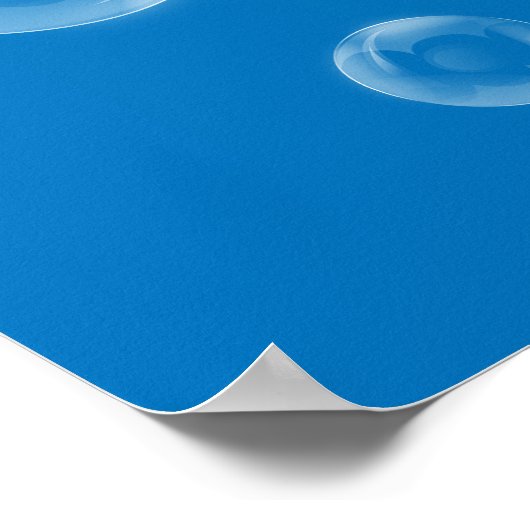 Zeepbellen Poster (Hoek)