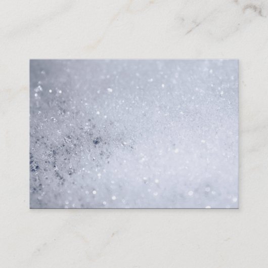 Zeepbellen Visitekaartje (Voorkant)