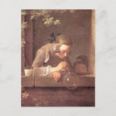 Zeepbels van Jean Baptiste Chardin Briefkaart (Voorkant)