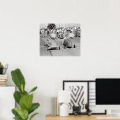 Zeepdoosderby, 1940. Oude foto Poster (Thuiskantoor)