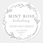  zeepetiketten ronde sticker (Voorkant)