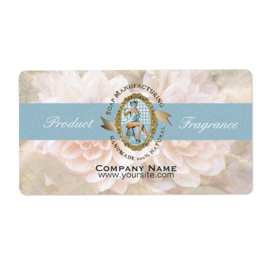 Zeepindustrie - Productlabel Etiket (Voorkant)