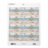 Zeepindustrie - Productlabel Etiket (Full Sheet)