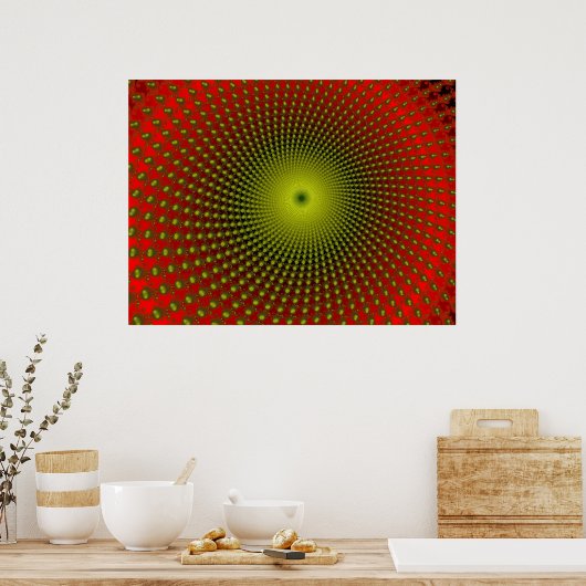 Zeepiral (afdrukken) poster (Keuken)