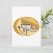 Zeepkist Auto Kaart (Staand voorkant)