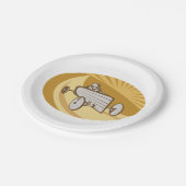 Zeepkist Auto Papieren Bordje (Gekanteld)