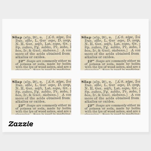 Zeeplabel Rechthoekige Sticker (Vel)