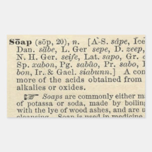 Zeeplabel Rechthoekige Sticker