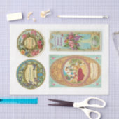 Zeeplabels 13 10x15 ontkoppeling tissuepapier (Craft)