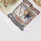 Zeeplabels 17 10x15  ontkoppeling tissuepapier (Detail)