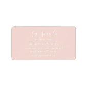 Zeeplabels Etiket (Voorkant)