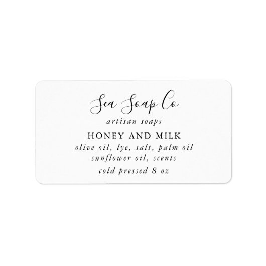 Zeeplabels Etiket (Voorkant)