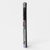 Zeeplanken aangepaste monogram telefoondozen Case-Mate iPhone case (Achterkant/links)