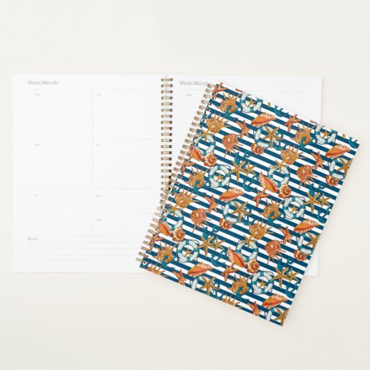 Zeeplanken en ankerpatroon planner (Display)