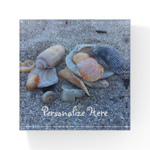 Zeeplanken Paradise Beach Personalized Paperweight