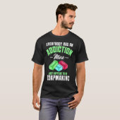 Zeepmaker Handgemaakte zeep maken T-shirt (Voorkant volledig)