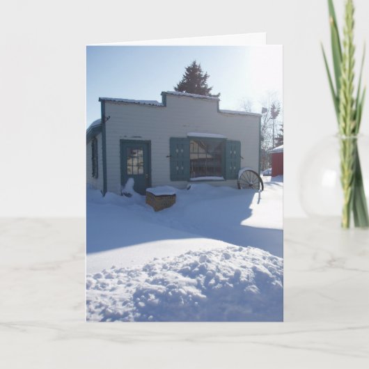 “Zeepmaker" Kerstkaart Kaart (Voorkant)