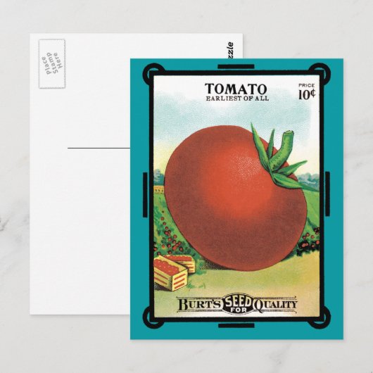  zeeppaket, Burt's snoeptomaat Briefkaart (Voorkant / Achterkant)