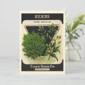 zeeppaket Kunst Sweet Marjoram Herbs (Staand voorkant)