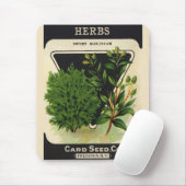  zeeppaket Kunst Sweet Marjoram Herbs Muismat (Met muis)