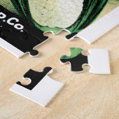  zeeppaket met label kunst, zoete witte corn legpuzzel (Zijkant)