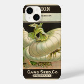  zeeppaketiket Art White Bermuda Onions Case-Mate iPhone Case (Achterkant)