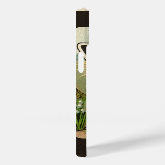  zeeppaketiket Art White Bermuda Onions Case-Mate iPhone Case (Achterkant / Rechts)