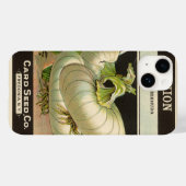  zeeppaketiket Art White Bermuda Onions Case-Mate iPhone Case (Achterkant (horizontaal))