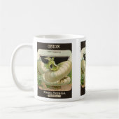  zeeppaketiket Art White Bermuda Onions Koffiemok (Links)