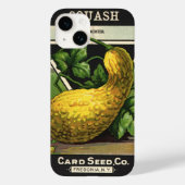 zeeppaketiket Art Yellow Summer Squash Case-Mate iPhone Case (Achterkant)