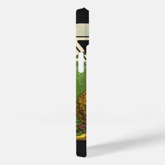 zeeppaketiket Art Yellow Summer Squash Case-Mate iPhone Case (Achterkant / Rechts)