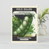  zeeppaketiket Kunst, blikbalbonen (Staand voorkant)