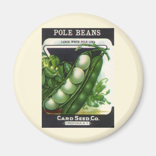  zeeppaketiket Kunst, blikbalbonen Magneet (Voorkant)