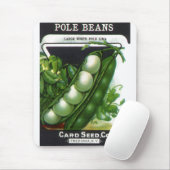 zeeppaketiket Kunst, blikbalbonen Muismat (Met muis)