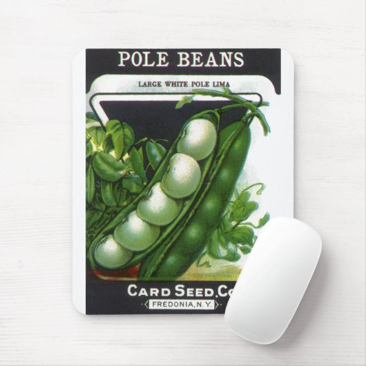  zeeppaketiket Kunst, blikbalbonen Muismat (Met muis)