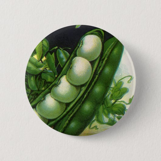 zeeppaketiket Kunst, blikbalbonen Ronde Button 5,7 Cm (Voorkant)