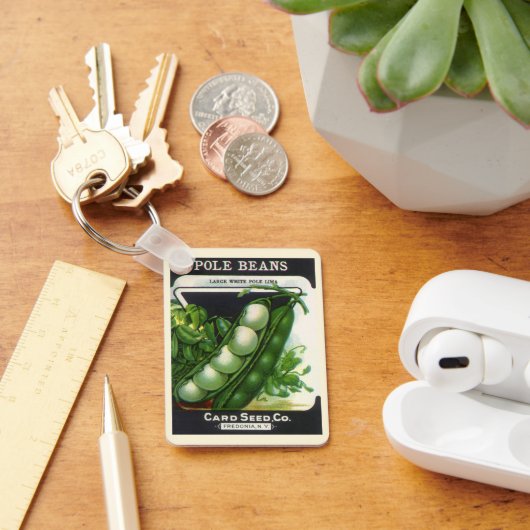 zeeppaketiket Kunst, blikbalbonen Sleutelhanger (Bureau)