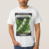  zeeppaketiket Kunst, blikbalbonen T-shirt (Voorkant)