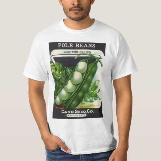  zeeppaketiket Kunst, blikbalbonen T-shirt (Voorkant)